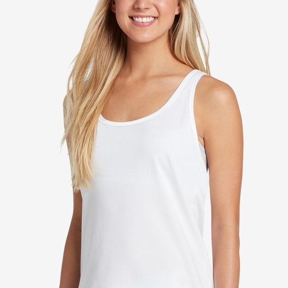 Jockey Tops - Jockey Retro Stripe Racerback Tank 2256 Medium White